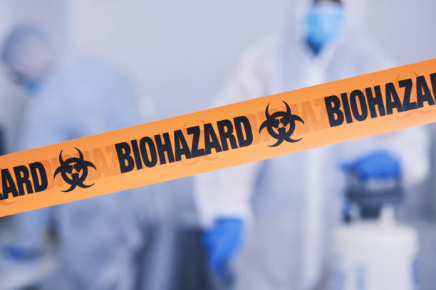 Professional Biohazard Cleanup technician working in Lake Saint Louis, MO